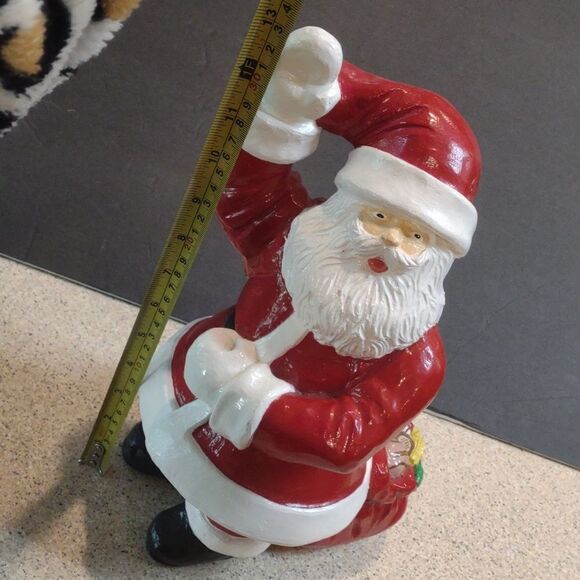 Vintage Santa Ceramic Door Stop Figure.   Ch1D - Picture 7 of 8